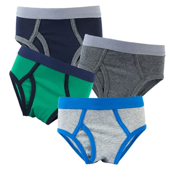 YTDSCS 5PCS Boys Cotton Underwear Panties for Baby Kids Solid Colour Briefs Bottoms Boxer 1-9 Years Breathable Soft Boxer Jock Shorts 5PCS