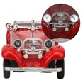 thumbnail image 4 of NFTIGB Vintage Child Kid High Simulation Sound Light Pull Back Car Toy Alloy Vehicle (Red, 6.5 inches / 16.5 cm), 4 of 9