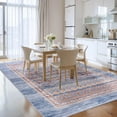 thumbnail image 2 of Ultrug Soft Boho Area Rug Moroccan Geometric Rugs Washable Carpet for Bedroom Living Room Home Decor,6'x9',Blue, 2 of 7