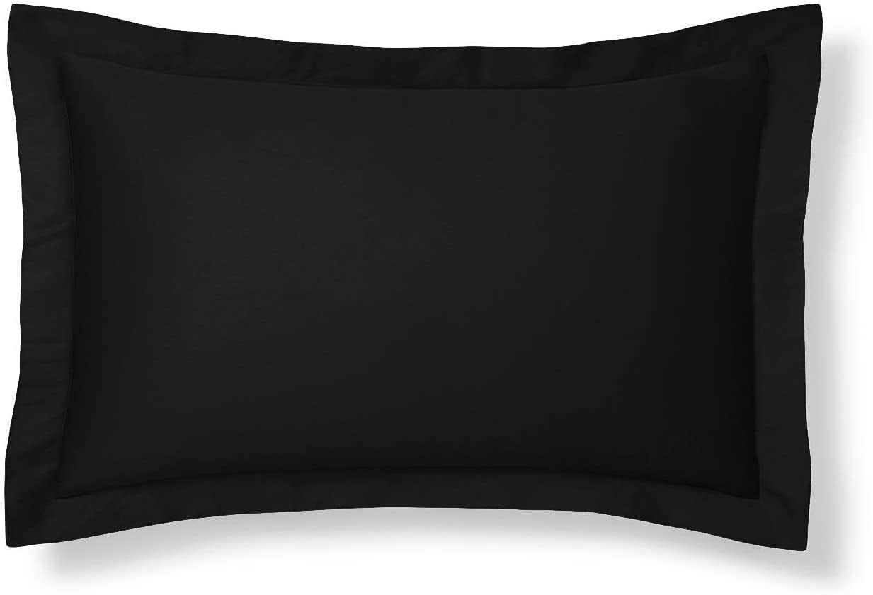 black pillow shams king