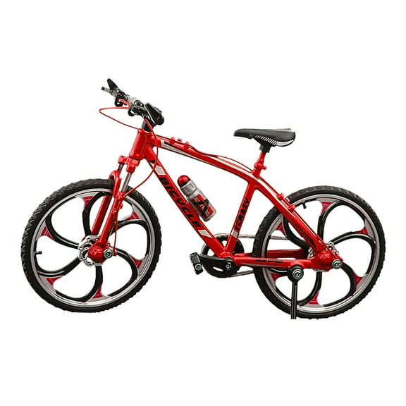 ToysYGift Bicycle Model Mountain Bike Toy Racing Toy Simulation Bike Mini Bike Model Zinc Alloy Racing Home Decoration Crafts Miniature Finger Mountain Bike