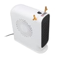 thumbnail image 2 of 500W Air Warmer ABS Instant Heat 360 Degree Air Diversion Double Power Off Protection Space Heater for Home EU 220V, 2 of 5