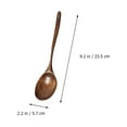 thumbnail image 2 of 1Pc Japanese Style Soup Spoon Practical Rise Scoop Kitchen Supply (Coffee), 2 of 7