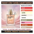 thumbnail image 4 of Seamless Hold Sweet Like Candy Layali Sukkar Sweet Fruity Vanilla Marshmallow Perfume for Women Parfum | Inspired Luxury Fragrance | Long-Lasting Scent - 1 oz (30 ml), 4 of 6