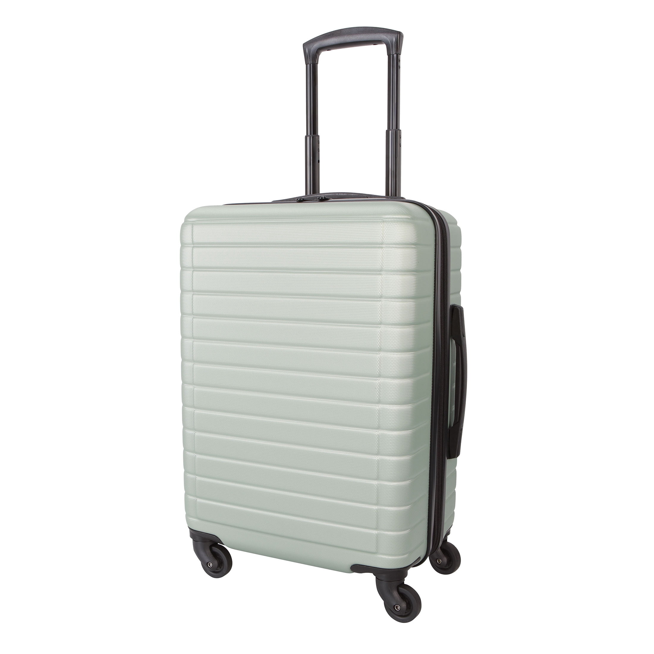 Protégé Vacationer 20-inch Carry-on Expandable Hardside Luggage With 360-Spinner Wheels and Divider Pockets, Pastel Green