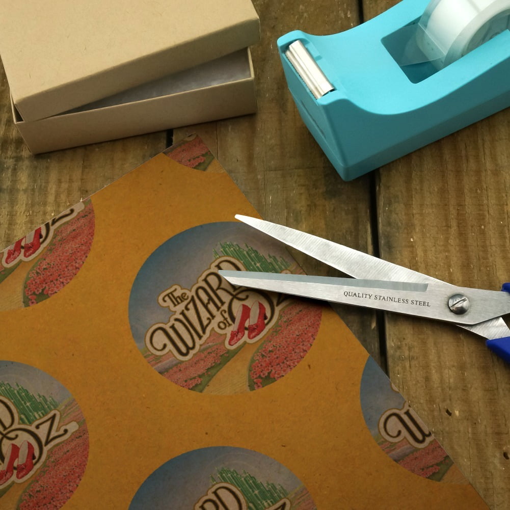 The Wizard of Oz Ruby Slippers Logo Premium Kraft Roll Gift Wrap Wrapping Paper