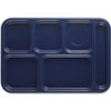 Cambro Tray Camwear 10" X 14" 6 Compartment vie Blue