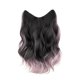 thumbnail image 3 of Pieza de peluca para mujer, extensión de cabello largo con clip, fácil de usar, extensión de cabello con clips sintéticos de 20 pulgadas para citas, Rosa, 3 of 8