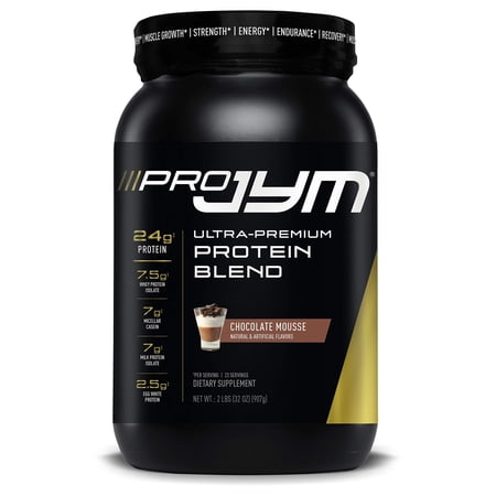 Pro JYM Protein Powder - Egg White  Milk  Whey Protein Isolates & Micellar Casein | JYM Supplement Science | Chocolate Mousse Flavor  2 lb 2 Pound (Pack of 1)