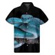 thumbnail image 3 of Camisas hawaianas con estampado 3D de serpiente para hombre, camisas de verano con solapa y botones, holgadas y con personalidad, de manga corta, 3 of 5
