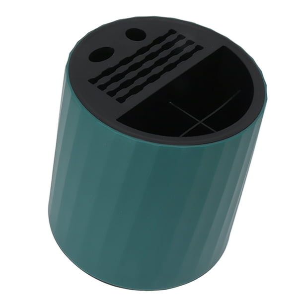 Bloque de cuchillos universal, soporte cilíndrico para cortadores de cocina Soporte cilíndrico para cortadores de cocina Soporte redondo para guardar cuchillos de cocina Funcionalidad versátil