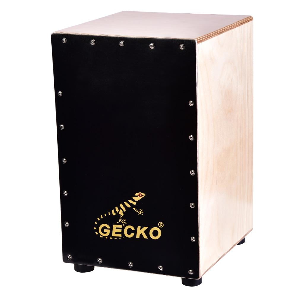 Lv. life GECKO Percussion Cajon Box Drum Internal Metal Strings Wooden