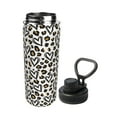 thumbnail image 2 of Goofa Heart Leopard Print 18oz Sports Insulated Kettle With Straw Water Bottle Sports Water Bottle For Running Hiking Cycling Climbing Mans Womans, 2 of 7