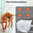 thumbnail image 3 of PUPIHOM Pet Hair Dryer, Blower for Grooming with  Airflow & Temperature Control, Smart Pet Dryer with LED Screen, 3 Nozzles, with High Velocity Negative Ion Motor, With Remote Control Handle, 3 of 8