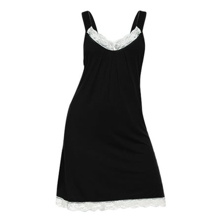 GHSOHS Robes for Women Nightie Women Lingerie Women Sleeveless Long Nightgown Summer Full Slip Sleep Dress Soft Nightshirt Chemise Sleepwear Dresses Sleepshirt Robe Pajamas