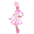 thumbnail image 1 of Costume de Robe Candy Cane Rose pour Fille, 1 of 2