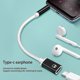 thumbnail image 2 of 3.5mm Male to Type-C Female o Adapter with Durable Flat-Round Design for Enhanced Sound Transmission, 2 of 5