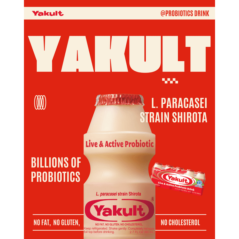 Yakult アパート　9本！！！！ Yakult Probiotic Drink Original Same-Day Delivery | El Rancho