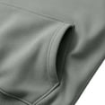 thumbnail image 5 of LYSMORA Men's Quarter Zip Hoodie Pullover, Raglan Long Sleeve with Sleeve Pocket Loose Casual Athletic Sweatshirt Tops, 5 of 6