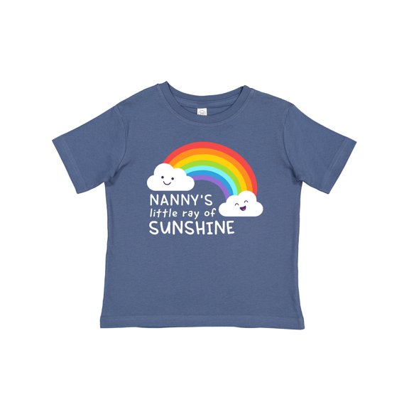 Inktastic Nanny's Little Ray of Sunshine Boys or Girls Baby T-Shirt