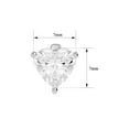 thumbnail image 5 of SuperJeweler 2 Carat Heart Shape Moissanite Stud Earrings in 14 Karat White Gold for Women, 5 of 6