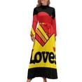 thumbnail image 2 of Vestido largo de mujer Loves Truck Stop, ropa de mujer, vestido de verano holgado, 2 of 5