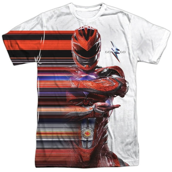 Power Rangers - Red Streak - Short Sleeve Shirt - Large
