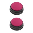 thumbnail image 1 of Vogacara Botón de sonido grabable Perro Juguete interactivo Grabación Botón de voz Hablando Rosa roja Rosa roja 2Conjunto, 1 of 1