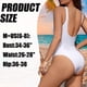 thumbnail image 5 of Traje de baño de una pieza para mujer, traje de baño con control de abdomen, traje de baño push up, bikini con cuello en V para mujer, 5 of 5