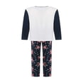 thumbnail image 3 of Family Matching Clothes Christmas Sleepwear  Tree Print Tops Trousers Baby Romper Pajamas Set, 3 of 7