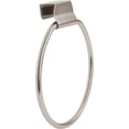 thumbnail image 1 of Spectrum Diversified Towel Ring, Over The Cabinet Door, Brushed Nickel, 1 of 6