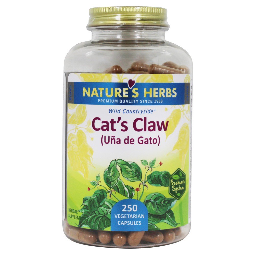 Nature's Herbs Wild Countryside Cat's Claw 250 Vegetable Capsule(s