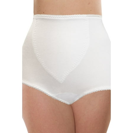 Control Briefs in White - I Can't Believe It's A Girdle