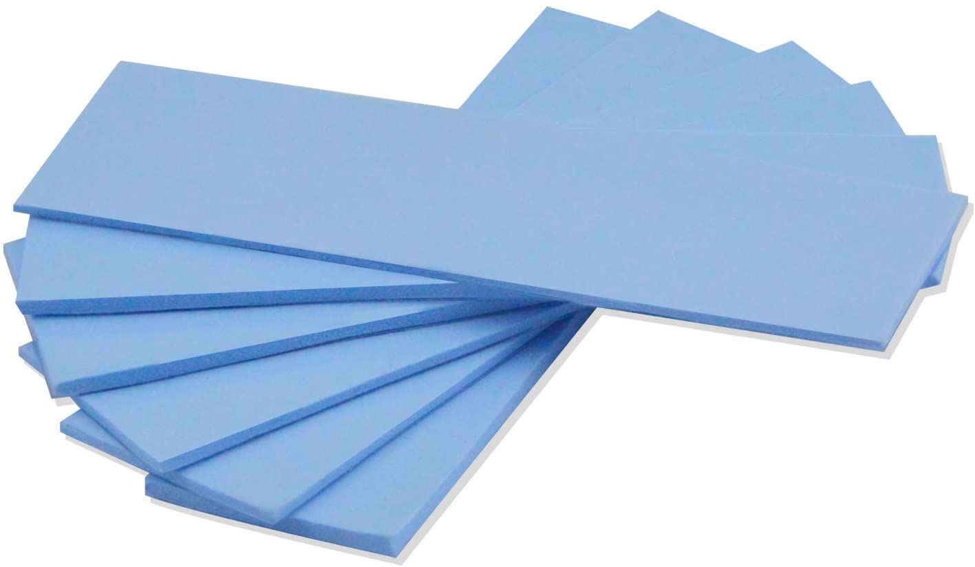 A ADWITS [ 6Pack ] Thermal Conductive Silicone Pads with 6.0 W/mk