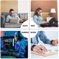 thumbnail image 5 of Gold Premium Hard Metal Aluminum Mousepad, Double Side Waterproof Ultra Smooth Mouse Pad for Fast and Accurate Mouse Control for Office and Gaming, 9., 5 of 5