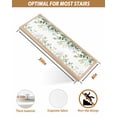 thumbnail image 4 of Stair Treads for Wooden Steps,Eucalyptus Peel and Stick Stair Treads with Adhesive,Sage Green Brown Leaf Boho Minimalist White Non Slip Indoor Stairs Runner Rugs Mats for Elders Dogs 8"x30" 15PCS, 4 of 7