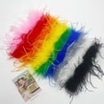 thumbnail image 4 of Puños de plumas Yashi decoración de muñeca estilo antiguo negro C Gris, 4 of 5