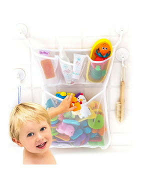 Tub Cubby Kids Bath Toy Organizer Keep Toys Dry Shower Storage Caddy Large 14x20