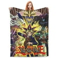 thumbnail image 2 of Yu-Gi-Oh Fleece Blanket Super Soft Cozy Warm Flannel Fleece Throw Blanket For Couch Bed Sofa Throw 50"X40", 2 of 7