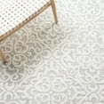 thumbnail image 6 of SAFAVIEH Metro Joshua Medallion Area Rug, Grey/Ivory, 4' x 6', 6 of 8