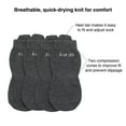 thumbnail image 4 of Kurgo Blaze Dog Socks - Stretch Socks for Dog Shoes - Makes Putting On Dog Shoes Easier - Pet Socks for Outdoors - Heel Tab, Fast Drying Fabric, Secure Fit - Large, 4 of 8