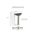 thumbnail image 5 of Rotaries Fly Tying Vise Fly Vise, Rotation Ultra Light Fly Tying Tools Jig Tying Vise C-Clamp Mount, 5 of 5
