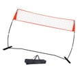 thumbnail image 1 of Equipo de entrenamiento de voleibol red red de voleibol con bolsa de transporte configuración fácil altura ajustable para entrenamiento en solitario, 1 of 8