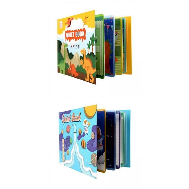 Libro silenciosa,Pegar libro rompecabezas juguetes educativos material didáctico,Juego de correspondencias Actividades de aprendizaje pequeños ,Juguetes de desarrollo Zulema Libro de pasta silenciosa