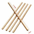 thumbnail image 3 of 5Pcs 5x150mm T2 Red Copper Round Rod Bar Solid Lathe Bar Cutting Tool Metal for Drift Punches Various Shaft DIY Craft Model Plane Ship Cars Knife Handles, 3 of 6