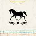 thumbnail image 4 of Inktastic Horse for Girls Girls Baby Dress, 4 of 5