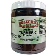 Holly Hill Health Foods Organic Turmeric Powder, 4 Ounces