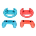 thumbnail image 2 of Kit de Volant de Poignée de Contrôleur Résistant à la Chaleur pour Nintendo Switch (Rouge/bleu), 2 of 22