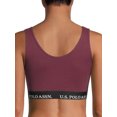 thumbnail image 3 of U.S. Polo Assn. Women's Tag-Free Seamless Comfort Bra Set, 3-Pack, 3 of 3