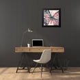 thumbnail image 4 of Dee Dee 20x20 Black Modern Framed Museum Art Print Titled - Floral Butterfly, 4 of 5